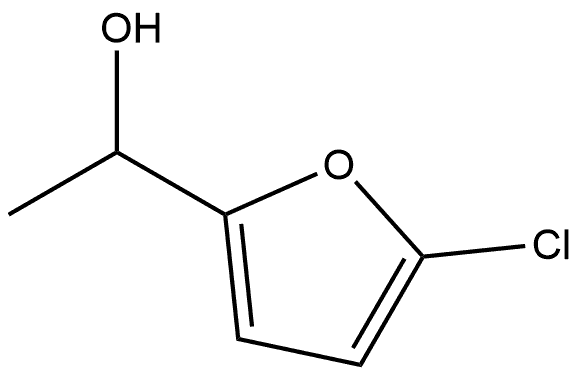 1-(5-Chlorofuran-2-yl)ethanol Structure