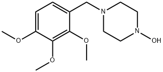 Trimetazidine N-oxide 化学構造式