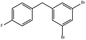 1,3-二溴-5-(4-氟苄基)苯, 1646313-44-1, 结构式