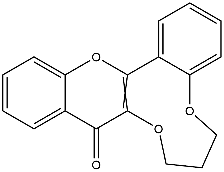 8,12,21-Trioxatetracyclo[11.8.0.0^{2,7}.0^{15,20}]henicosa-1(13),2(7),3,5,15,17,19-heptaen-14-one Structure