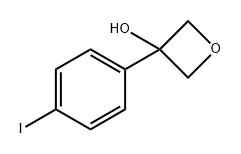 3-Oxetanol, 3-(4-iodophenyl)- Struktur