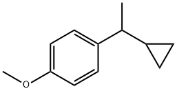 Benzene, 1-(1-cyclopropylethyl)-4-methoxy-
