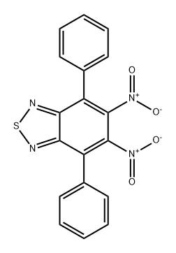 5,6-二硝基-4,7-二苯基-2,1,3-苯并噻二唑,165617-57-2,结构式