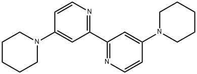 2,2'-Bipyridine, 4,4'-di-1-piperidinyl- Struktur