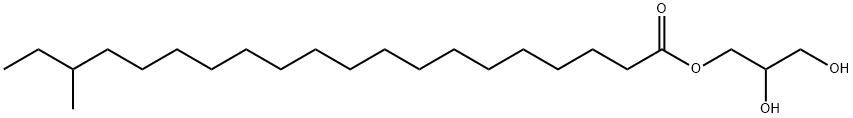 2,3-Dihydroxypropyl 18-methylicosanoate,165967-95-3,结构式
