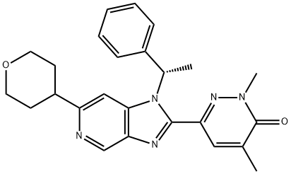 BRD4 Inhibitor-10 化学構造式