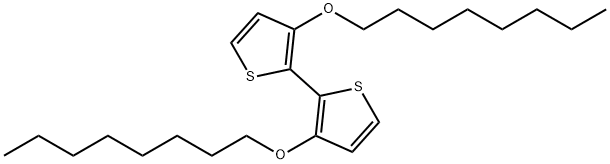 2,2'-Bithiophene, 3,3'-bis(octyloxy)- Structure