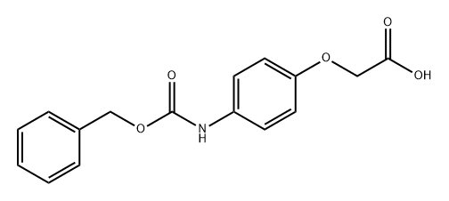 Acetic acid, 2-[4-[[(phenylmethoxy)carbonyl]amino]phenoxy]-