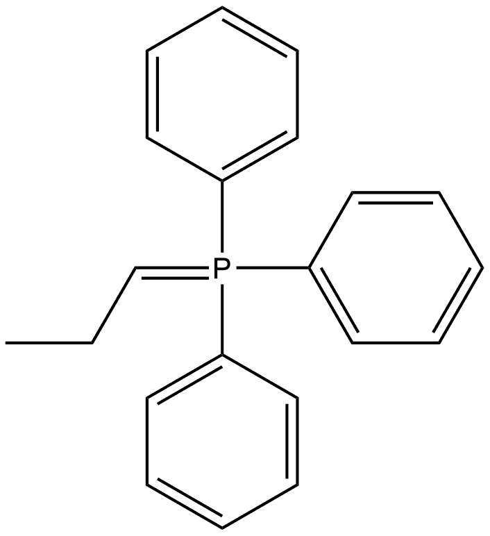 Phosphorane, triphenylpropylidene- 结构式