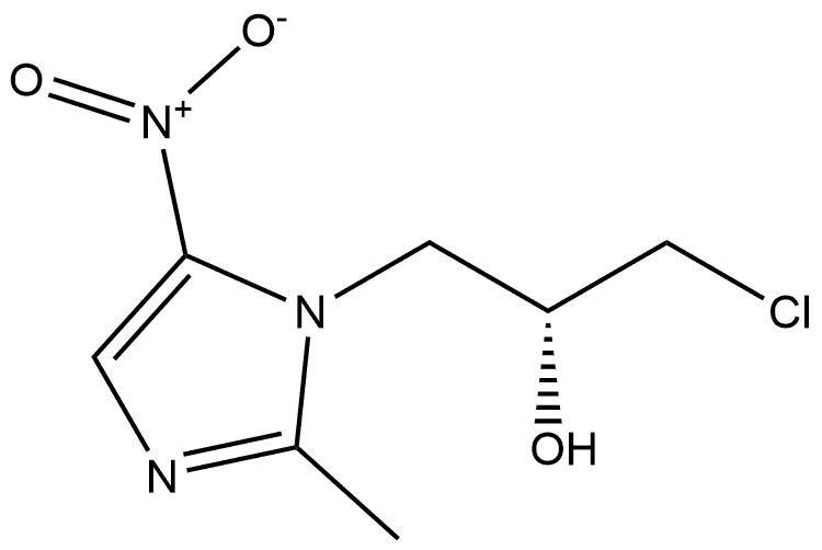 R-奥硝唑杂质, 166734-80-1, 结构式