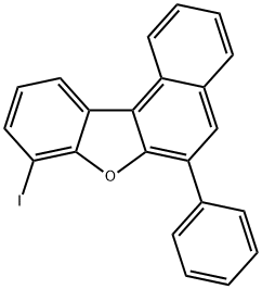 Benzo[b]naphtho[1,2-d]furan, 8-iodo-6-phenyl- Structure