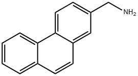 2-Phenanthrenemethanamine Structure