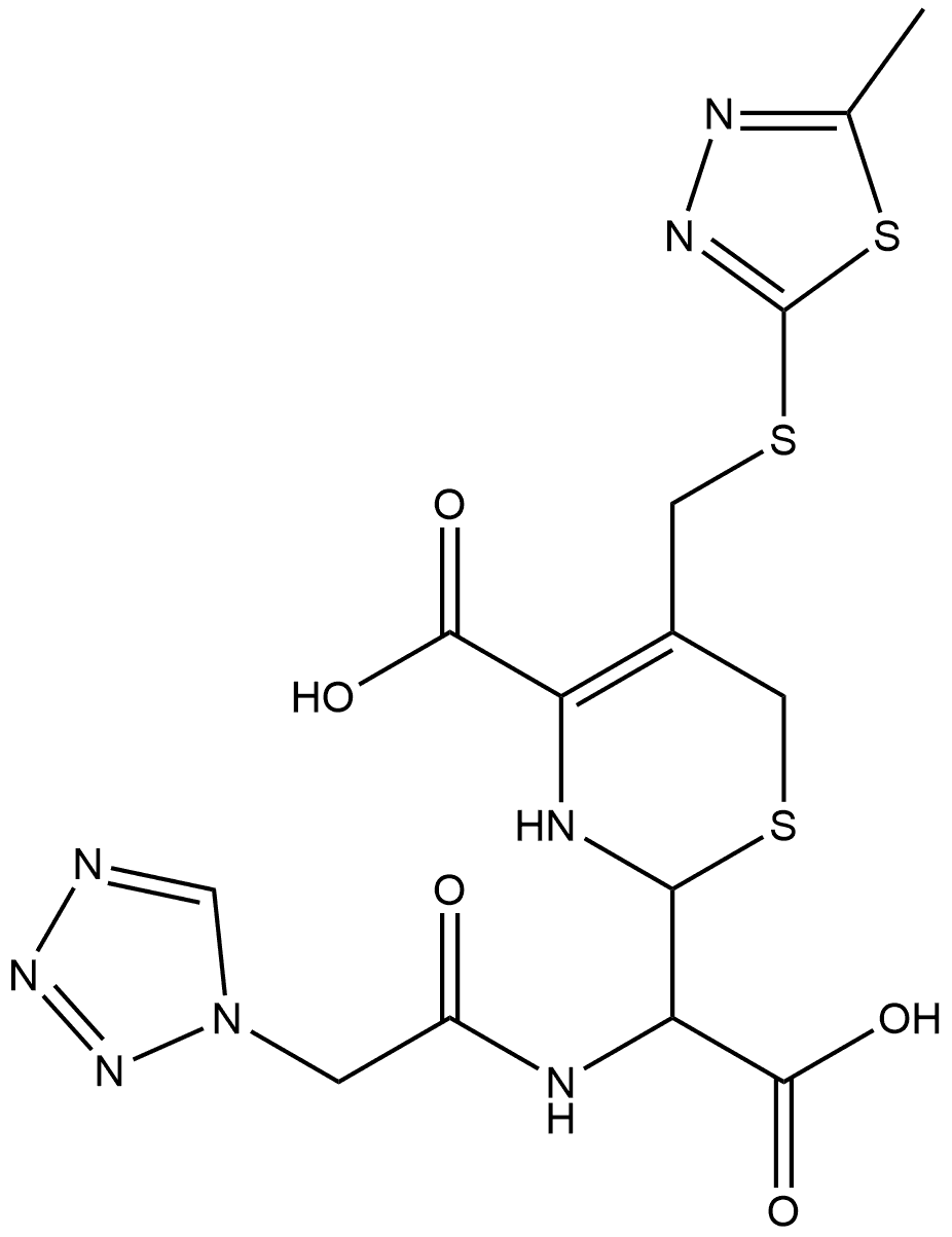 Cefazolin Impurity 20 Structure