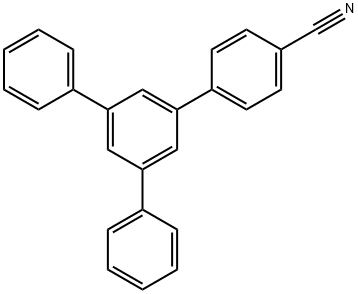 5'-PHENYL-[1,1':3',1''-TERPHENYL]-4-CARBONITRILE 结构式