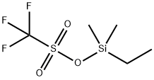 乙基二甲基硅烷基 三氟甲磺酸盐 结构式