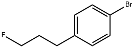 Benzene, 1-bromo-4-(3-fluoropropyl)- Structure