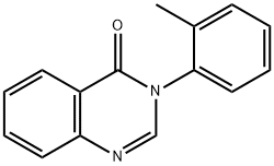 4(3H)-Quinazolinone, 3-(2-methylphenyl)- Structure