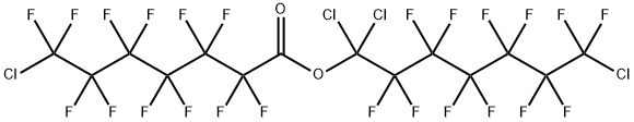 Heptanoic acid, 7-chloro-2,2,3,3,4,4,5,5,6,6,7,7-dodecafluoro-, 1,1,7-trichloro-2,2,3,3,4,4,5,5,6,6,7,7-dodecafluoroheptyl ester