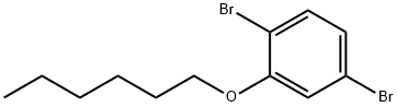 2,5-Dibromo-1-(hexyloxy)benzene,169174-27-0,结构式