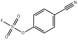 4-[(Fluorosulfonyl)oxy]-Benzonitrile Structure