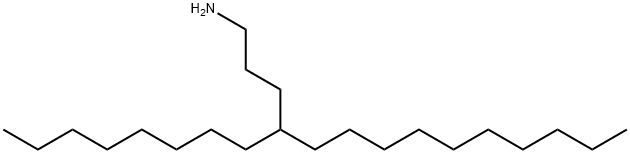 1-Tetradecanamine, 4-octyl- Structure