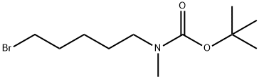 Carbamic acid, N-(5-bromopentyl)-N-methyl-, 1,1-dimethylethyl ester|叔丁基N-(5-溴戊基)-N-甲基氨基甲酸酯