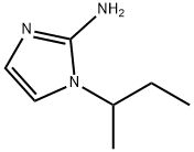 1H-Imidazol-2-amine, 1-(1-methylpropyl)- Struktur