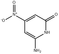 2(1H)-Pyridinone, 6-amino-4-nitro- Struktur