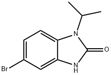 5-Bromo-1-isopropyl-1H-benzo[d]imidazol-2(3H)-one Struktur