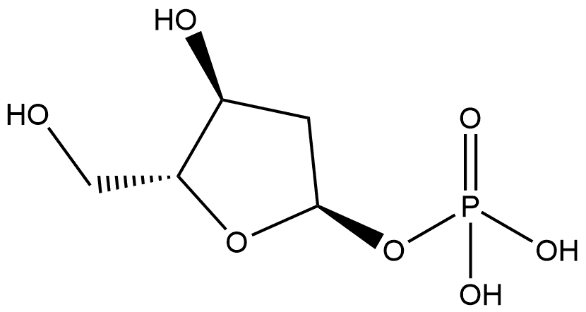α-D-erythro-Pentofuranose, 2-deoxy-, 1-(dihydrogen phosphate)