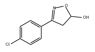 5-Isoxazolol, 3-(4-chlorophenyl)-4,5-dihydro-