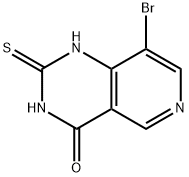 Pyrido[4,3-d]pyrimidin-4(1H)-one, 8-bromo-2,3-dihydro-2-thioxo- Structure