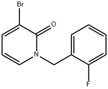 2(1H)-Pyridinone, 3-bromo-1-[(2-fluorophenyl)methyl]-|