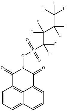 Naphthalimidyltrifluromethan sulfornate 结构式