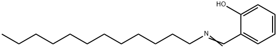 Phenol, 2-[(dodecylimino)methyl]- Structure