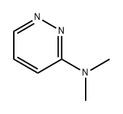 3-Pyridazinamine, N,N-dimethyl- Structure