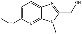 3H-Imidazo[4,5-b]pyridine-2-methanol, 5-methoxy-3-methyl- 结构式