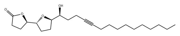 [2,2'-Bifuran]-5(2H)-one, hexahydro-5'-[(1S)-1-hydroxy-4-pentadecyn-1-yl]-, (2R,2'R,5'R)-