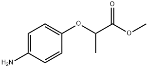 Propanoic acid, 2-(4-aminophenoxy)-, methyl ester Struktur