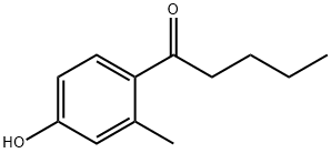 1-Pentanone, 1-(4-hydroxy-2-methylphenyl)- Struktur
