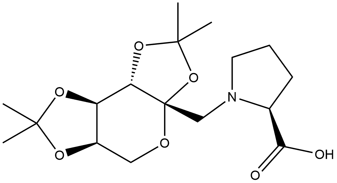 173966-36-4 1-[1-Deoxy-2,3:4,5-bis-O-(1-methylethylidene)-β-D-fructopyranos-1-yl]-L-proline