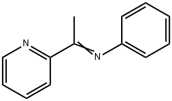 Benzenamine, N-[1-(2-pyridinyl)ethylidene]- Structure