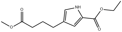 1H-Pyrrole-3-butanoic acid, 5-(ethoxycarbonyl)-, methyl ester