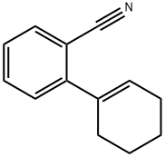 Benzonitrile, 2-(1-cyclohexen-1-yl)- Structure
