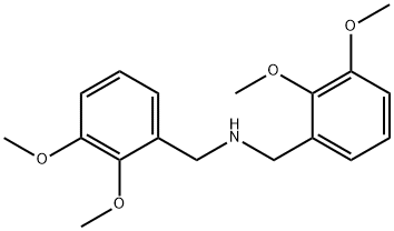 Benzenemethanamine, N-[(2,3-dimethoxyphenyl)methyl]-2,3-dimethoxy- Structure