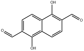 1,5-二羟基萘-2,6-二甲醛,176443-00-8,结构式