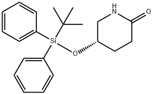 2-Piperidinone, 5-[[(1,1-dimethylethyl)diphenylsilyl]oxy]-, (5S)-