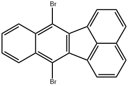 7,12-DIBROMOBENZO[K]FLUORANTHENE 结构式