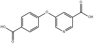 5-(4-羧基苯氧基)烟酸,1777822-70-4,结构式