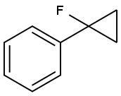 Benzene, (1-fluorocyclopropyl)- 结构式